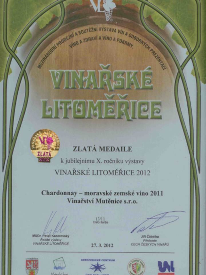 Medaile Vinařské Litoměřice